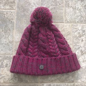 Smartwool Pink and Gray Beanie